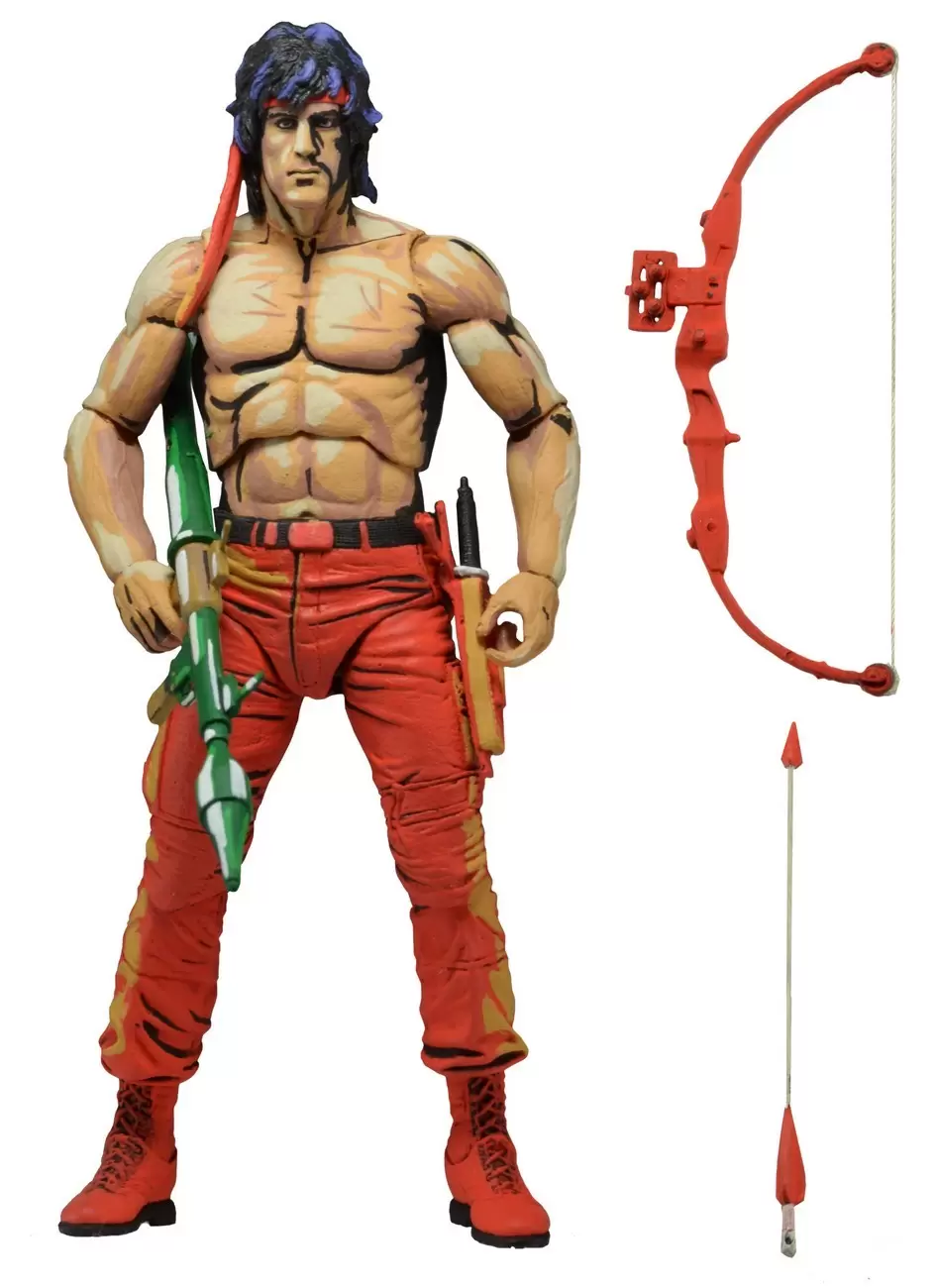 NECA - Rambo Classic Video Game Appearance