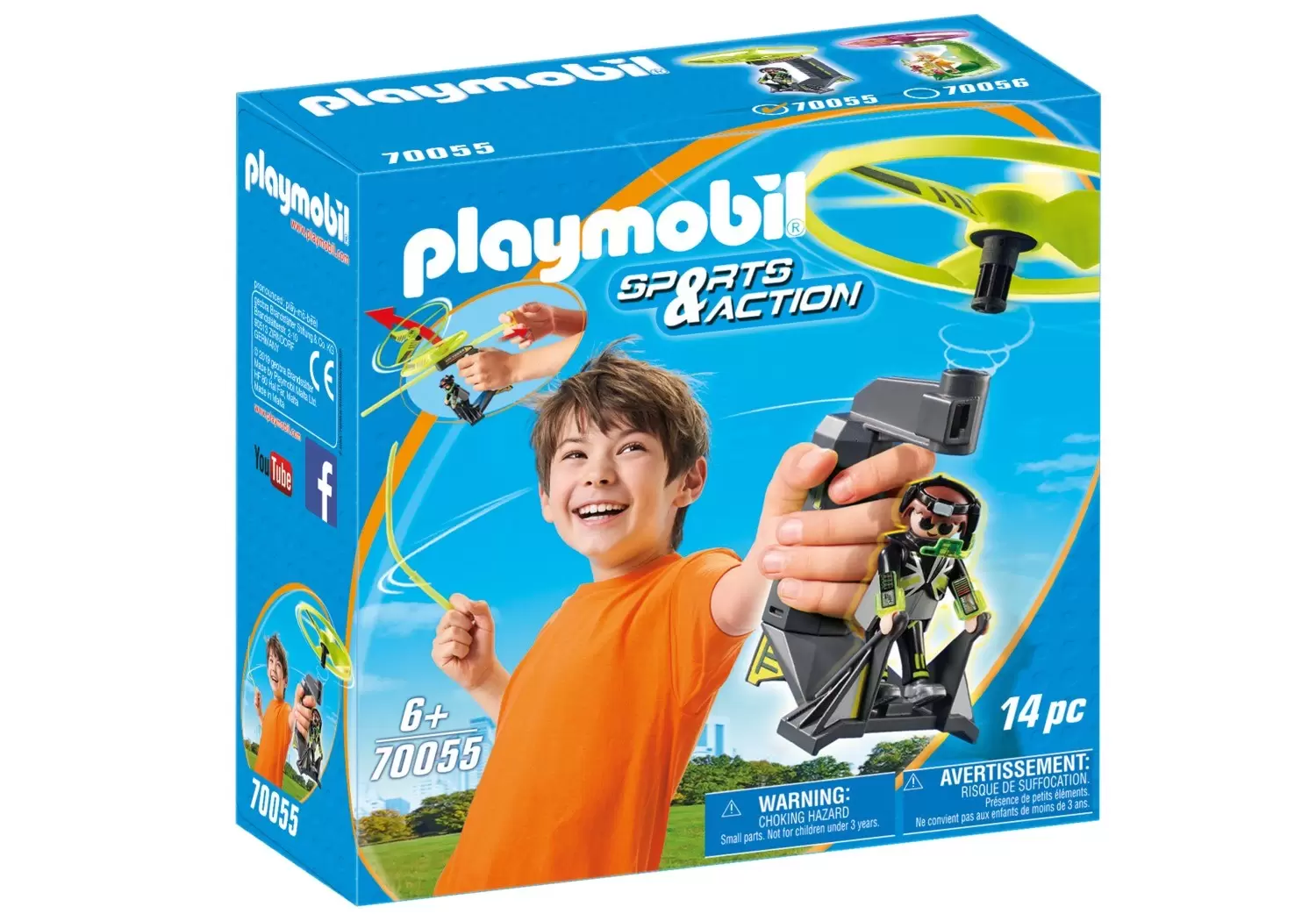Playmobil Sports - Top Agents Pull String Flyer