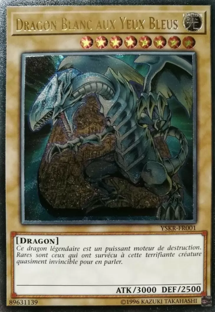 Deck de Démarrage Kaiba Revient YSKR - Dragon Blanc aux Yeux Bleus