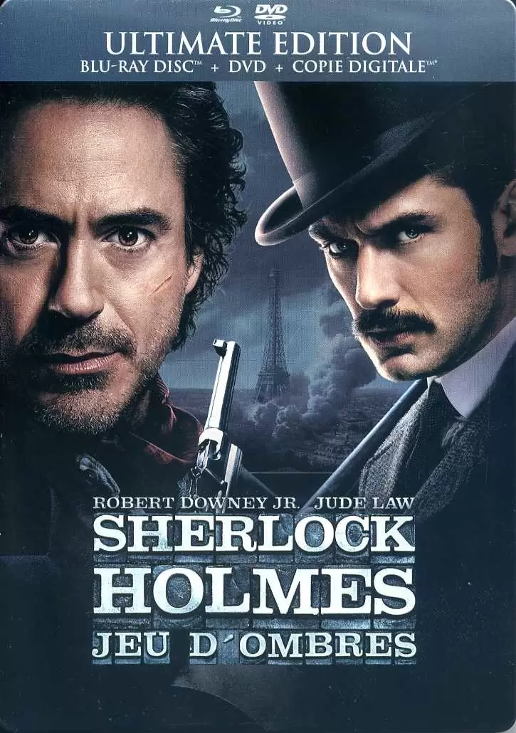 Blu-ray Steelbook - Sherlock Holmes 2 : Jeu d\'ombres