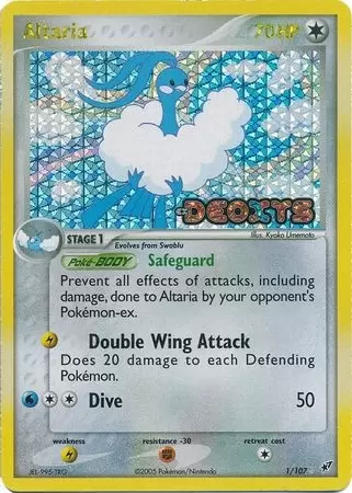 Deoxys - Altaria Holo Logo