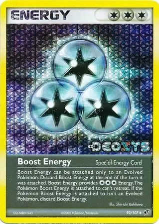 Deoxys - Boost Energy Holo Logo