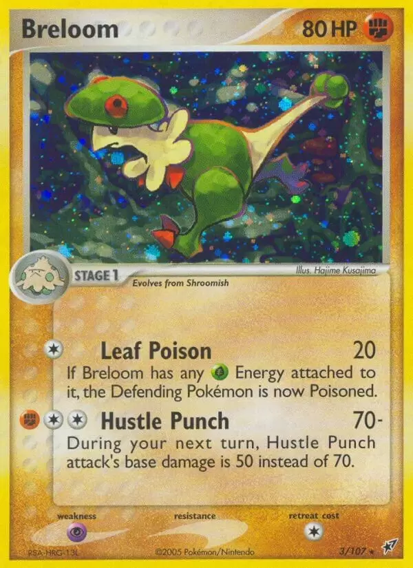 Deoxys - Breloom Holo