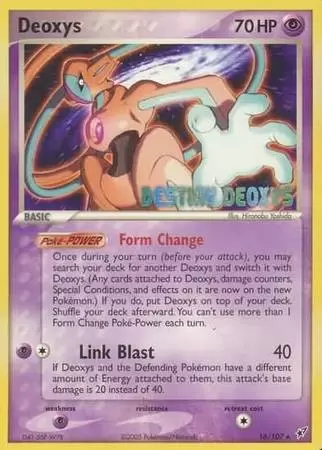 Deoxys - Deoxys Destiny Deoxys