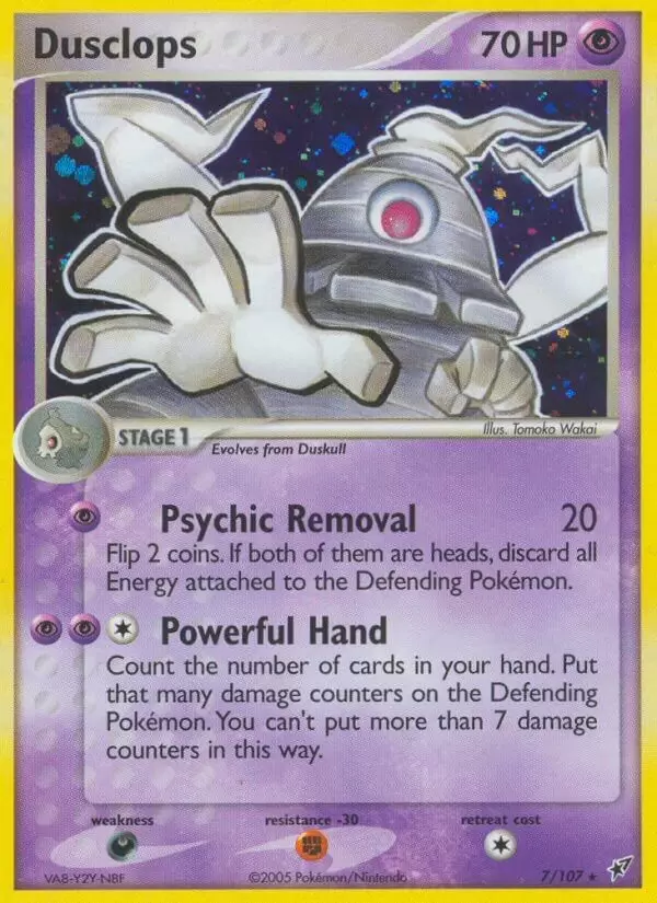 Deoxys - Dusclops Holo