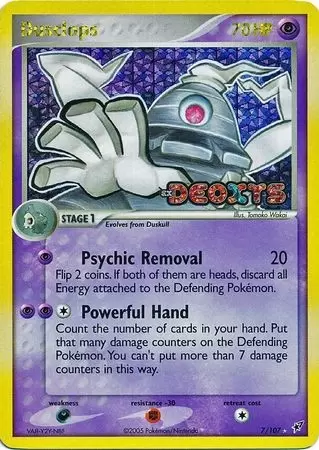 Deoxys - Dusclops Holo Logo