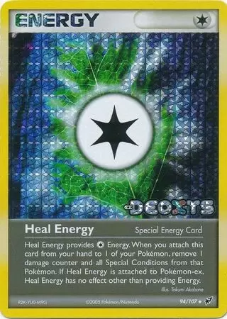 Deoxys - Heal Energy Holo Logo