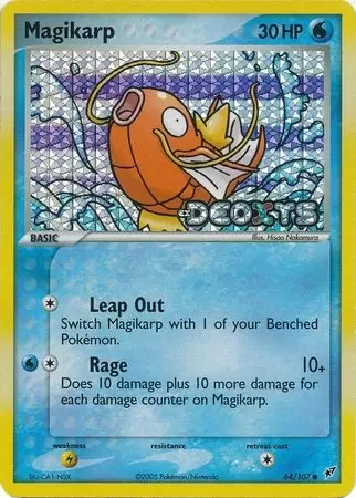Deoxys - Magikarp Holo Logo