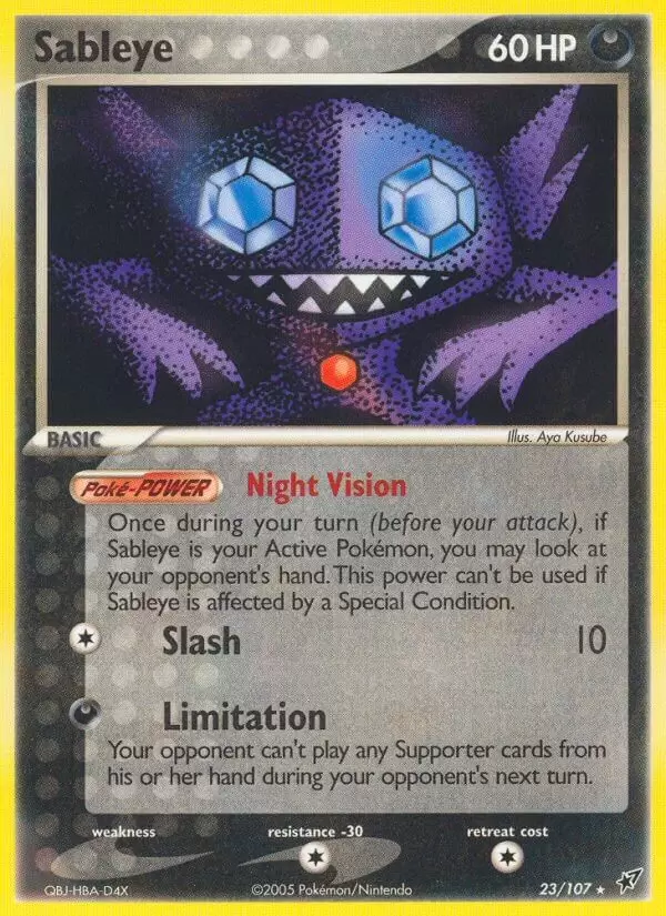 Weakness? What's that?: Sableye & Spiritomb 