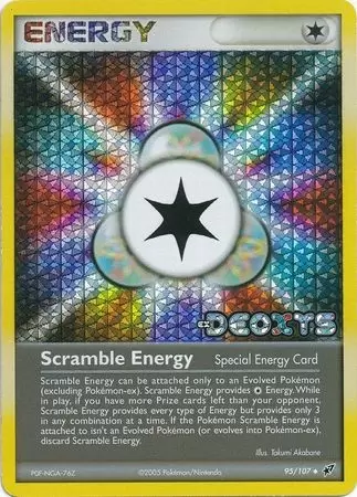 Deoxys - Scramble Energy Holo Logo