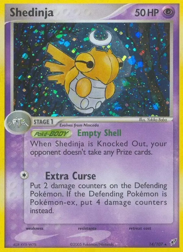 Deoxys - Shedinja Holo
