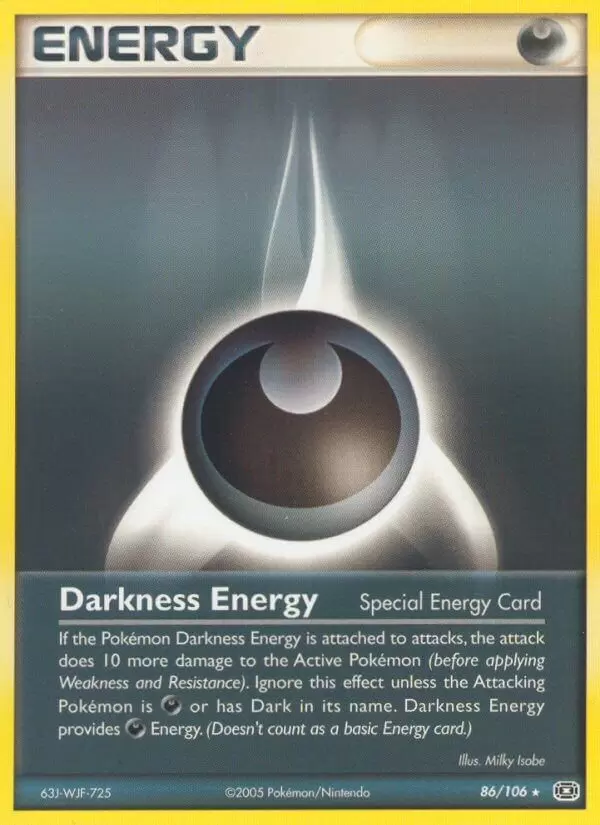 EX Emerald - Darkness Energy
