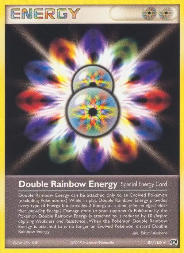 EX Emerald - Double Rainbow Energy