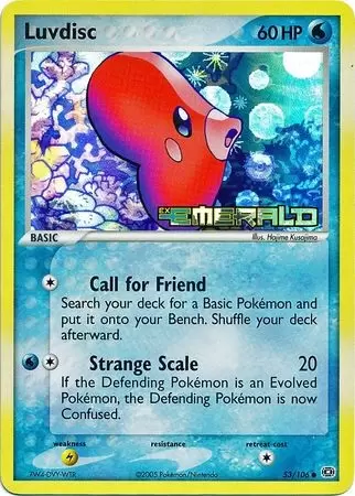 EX Emerald - Luvdisc Holo Logo