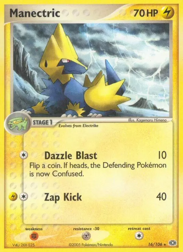 EX Emerald - Manectric