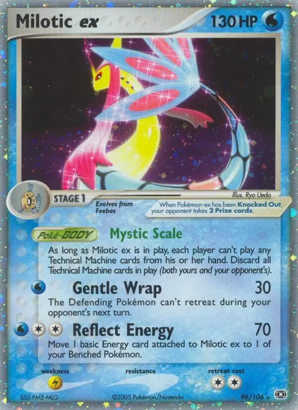 EX Emerald - Milotic ex
