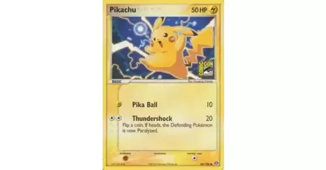 Pokemon Common Card Pikachu 60/106 Ex Emerald 