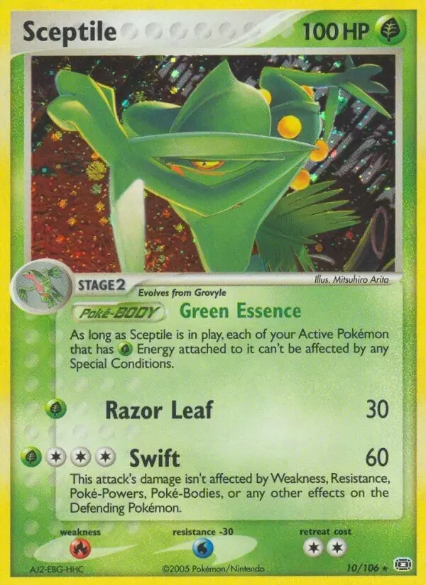 EX Emerald - Sceptile Holo