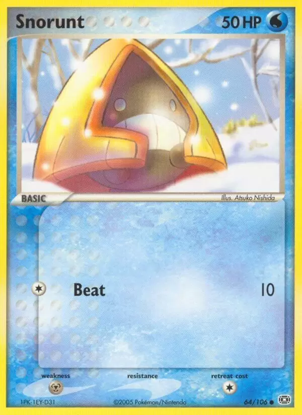 EX Emerald - Snorunt