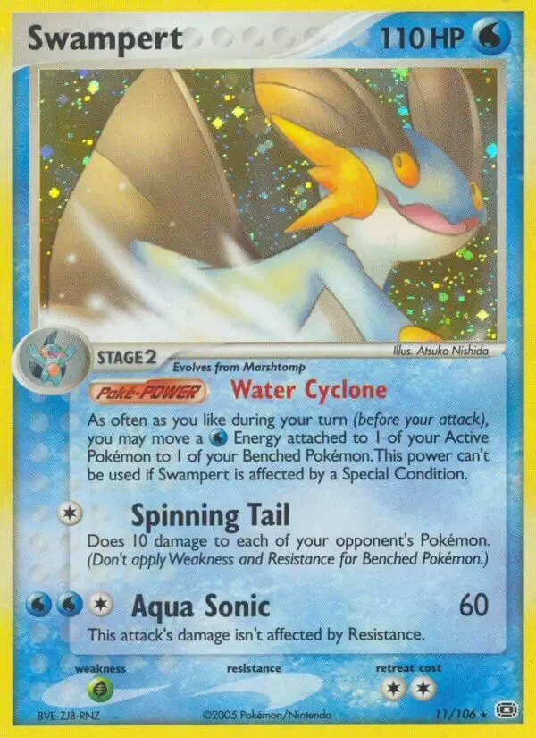 EX Emerald - Swampert Holo