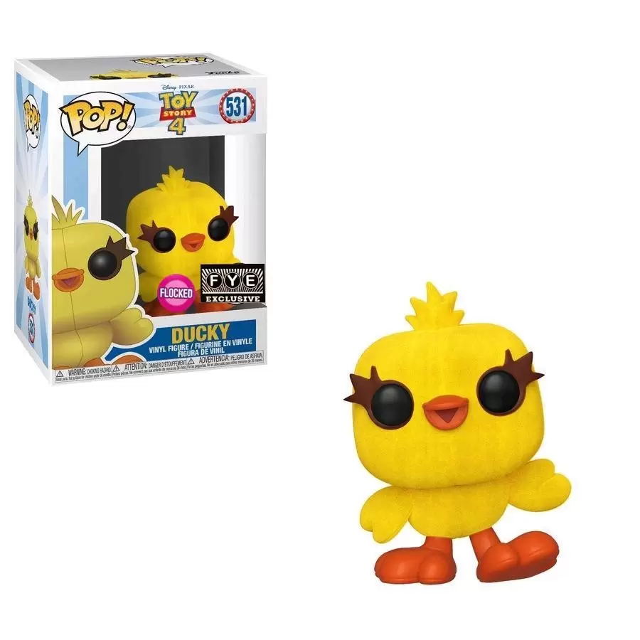 POP! Disney - Toy Story 4 - Ducky (Flocked)