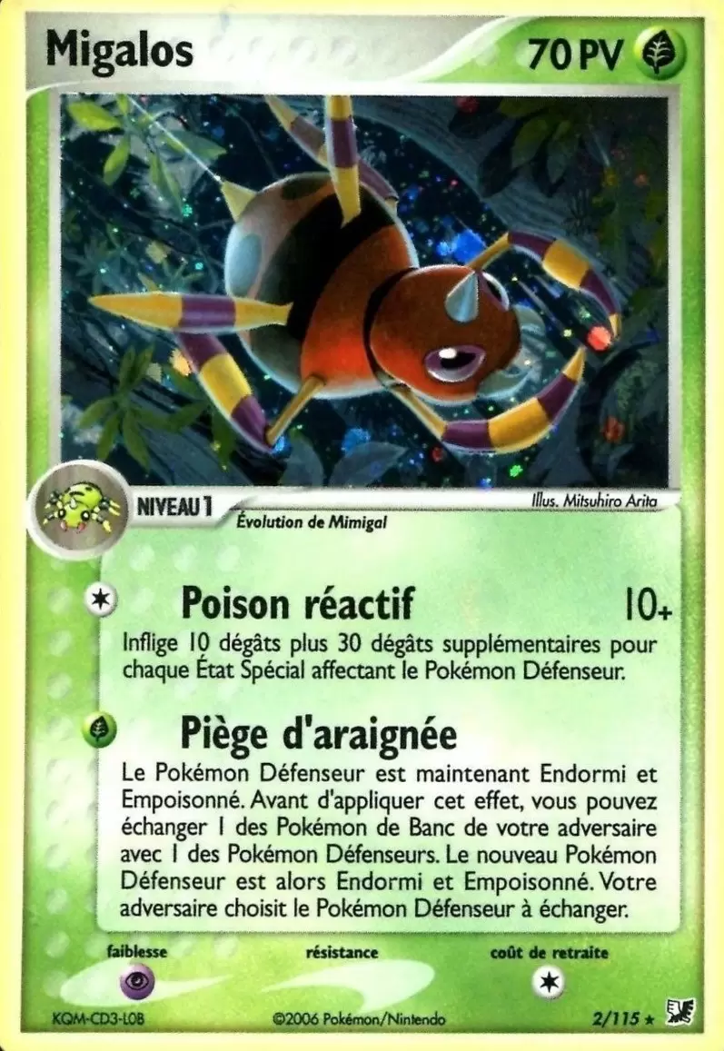 EX Forces cachées - Migalos Holographique