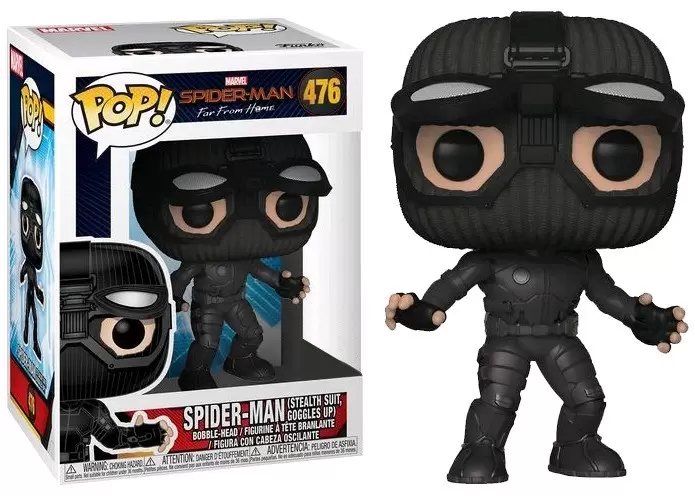 POP! MARVEL - Spider-Man: Far From Home - Spider-Man Stealth Suit Goggles Up