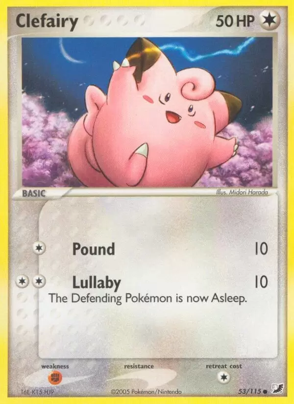 EX Unseen Forces - Clefairy