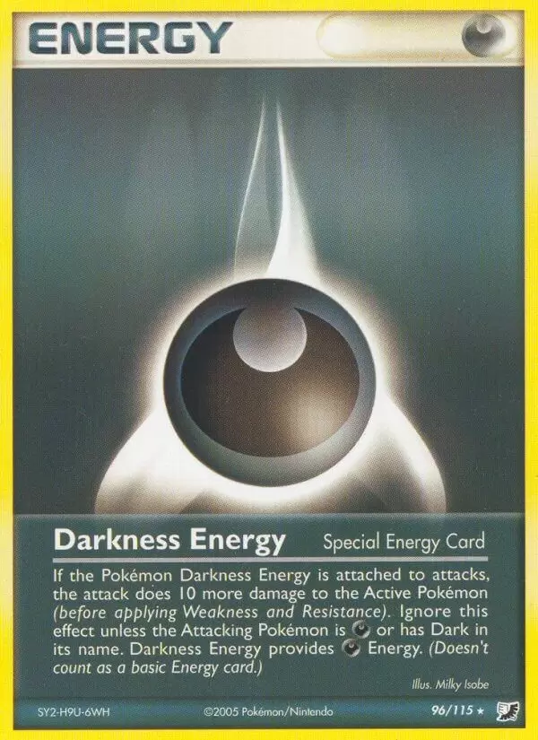 EX Unseen Forces - Darkness Energy