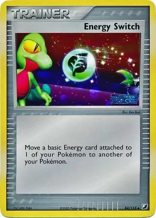 EX Unseen Forces - Energy Switch Holo Logo