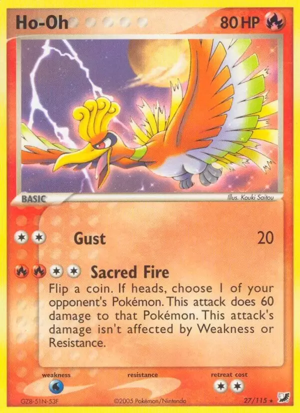 EX Unseen Forces - Ho-Oh