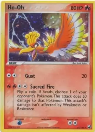 EX Unseen Forces - Ho-Oh Holo