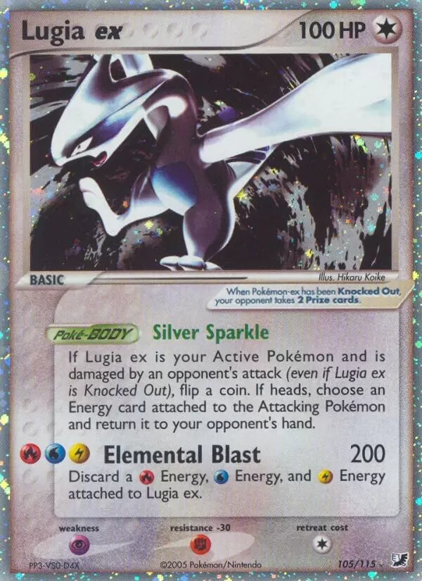 EX Unseen Forces - Lugia ex