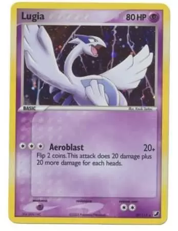 EX Unseen Forces - Lugia Holo