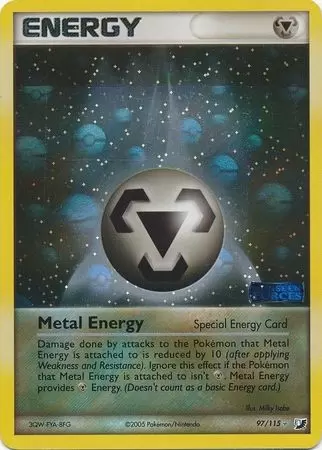 EX Unseen Forces - Metal Energy Holo Logo