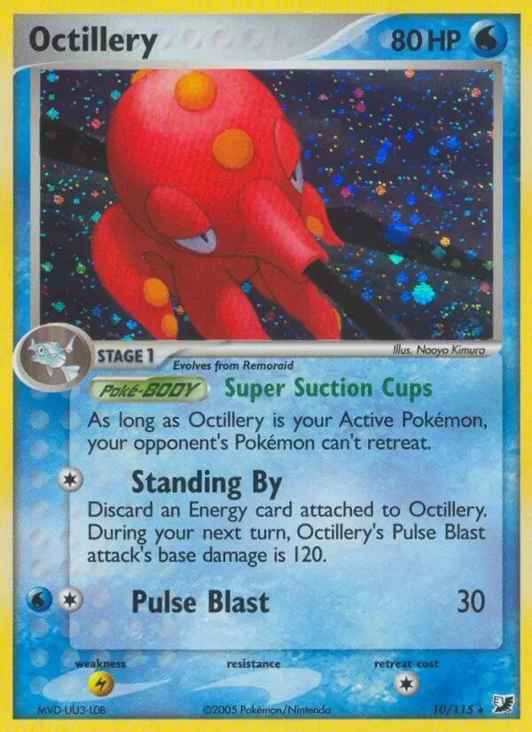 EX Unseen Forces - Octillery Holo