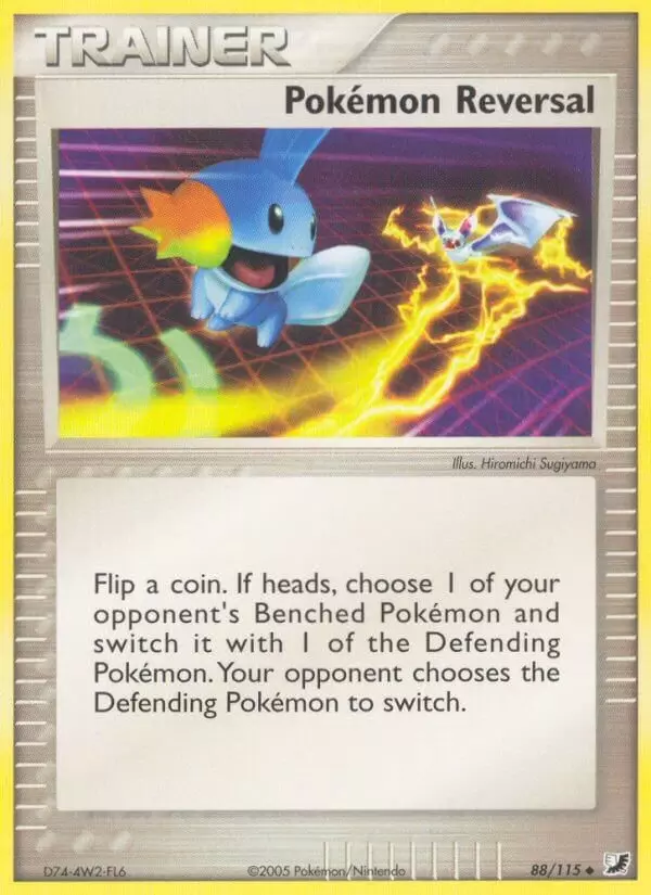 EX Unseen Forces - Pokémon Reversal