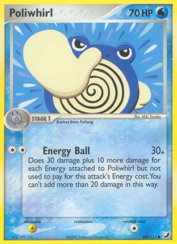 EX Unseen Forces - Poliwhirl