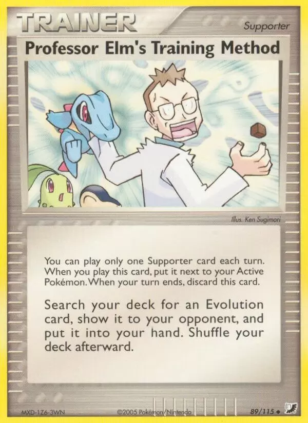 EX Unseen Forces - Professor Elm\'s Training Method