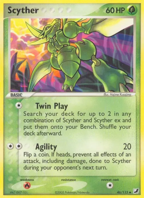 EX Unseen Forces - Scyther