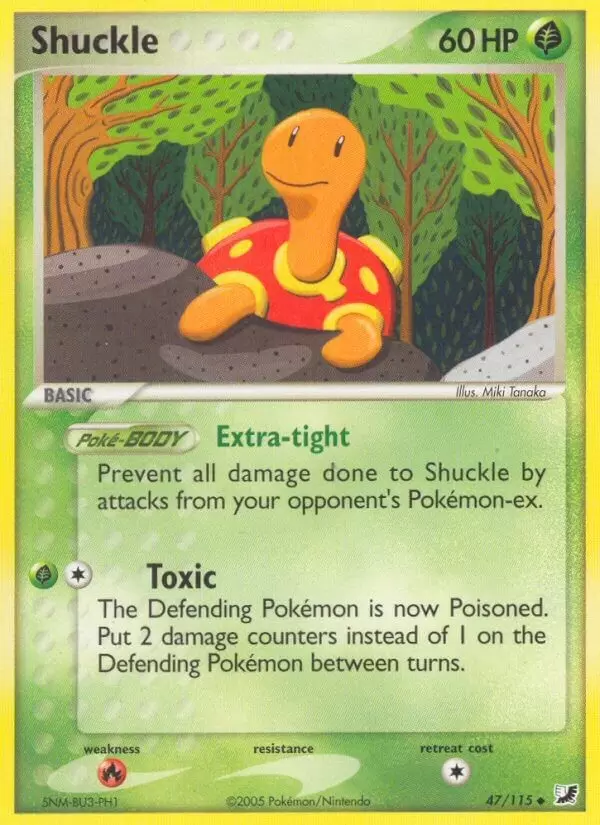 EX Unseen Forces - Shuckle