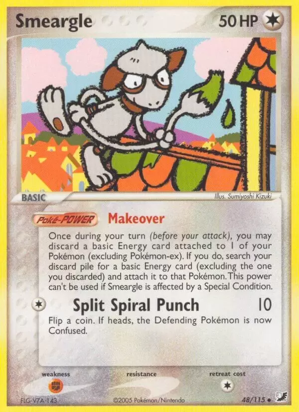 EX Unseen Forces - Smeargle