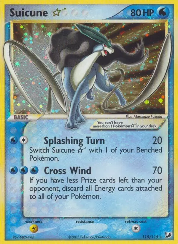 EX Unseen Forces - Suicune