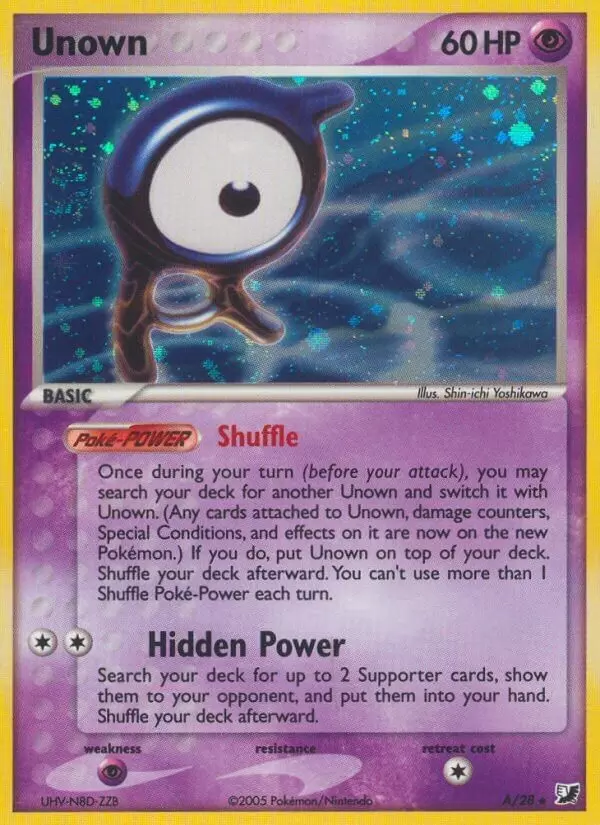 EX Unseen Forces - Unown