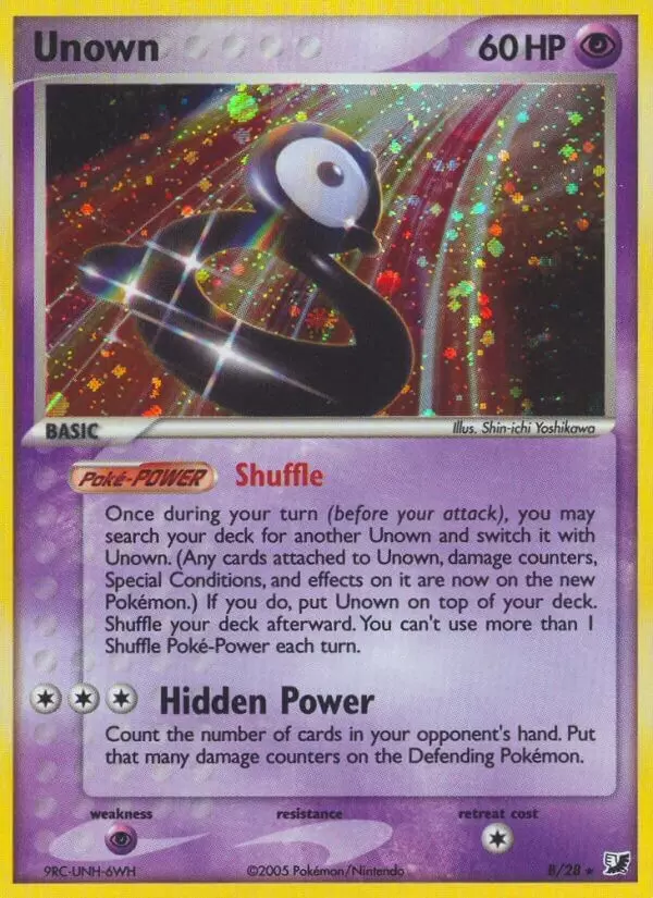 EX Unseen Forces - Unown