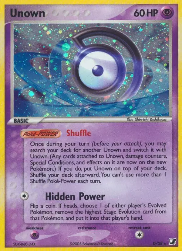 EX Unseen Forces - Unown