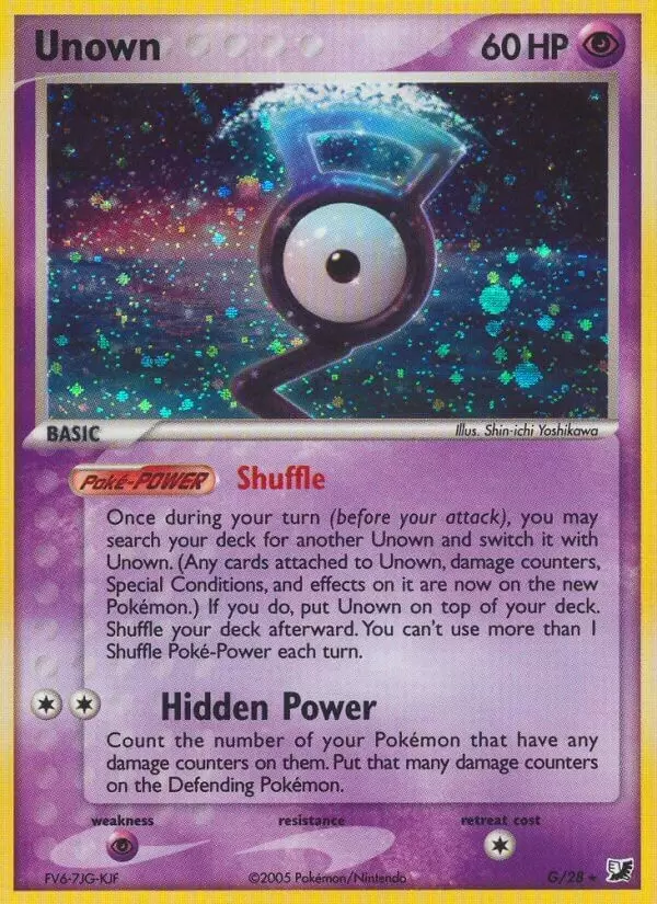 EX Unseen Forces - Unown