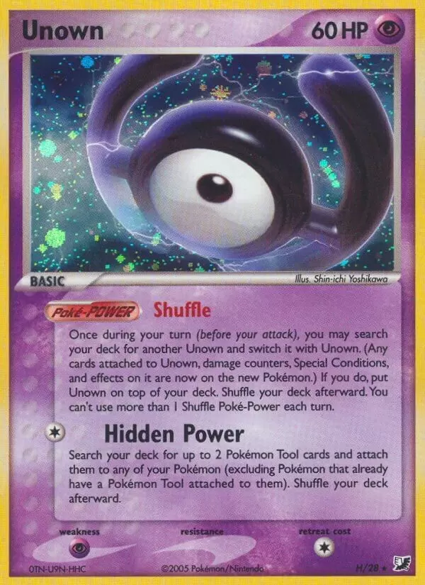 EX Unseen Forces - Unown