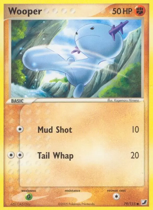 EX Unseen Forces - Wooper