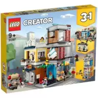 Townhouse and Pet Store